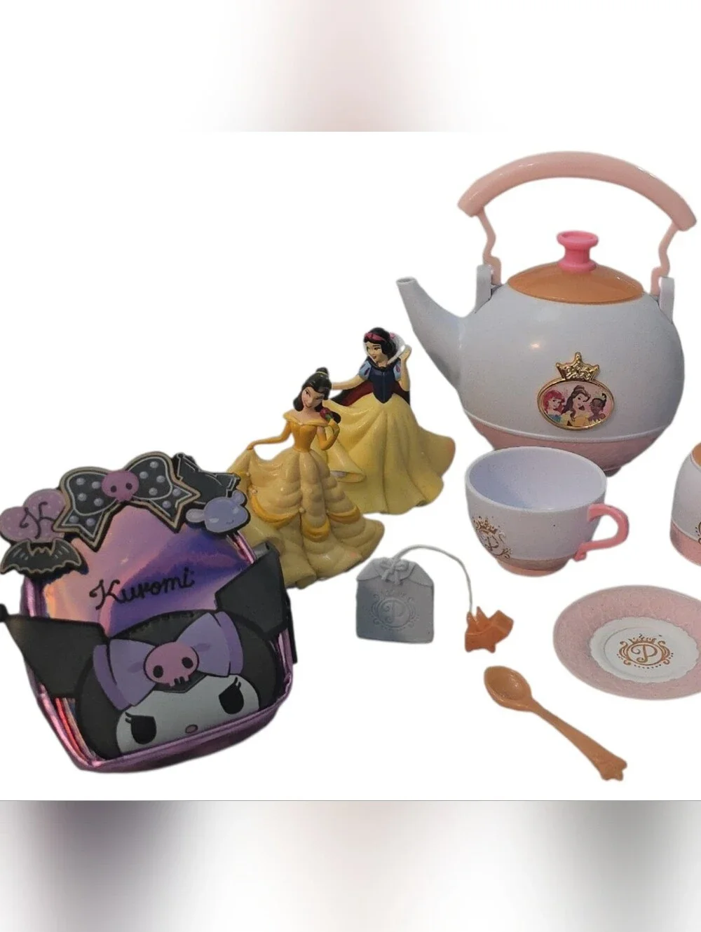 Disney Princess Tea Party Playset - Pink, White & Purple Accessories